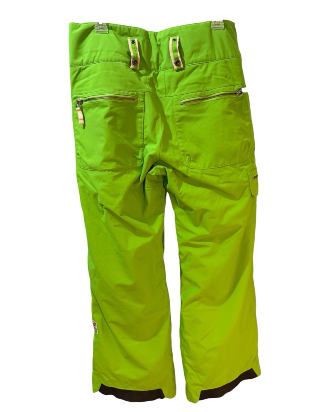 Bonfire Womens Ski Pants Prism Classic Fit Sz Medium Lime Green - Picture 5 of 10